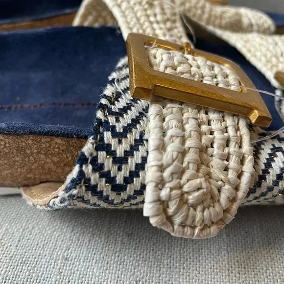 NWOT Anthropologie Double-Strap Sandals Size 38 - Picture 5 of 15